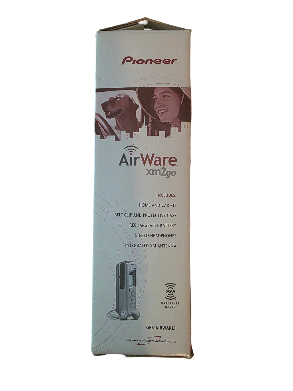 Pioneer AirWare XM2go portable satellite radio-Used-Good Condition