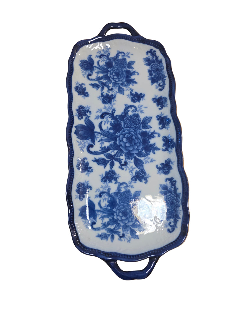 Porcelain tray beautiful-used