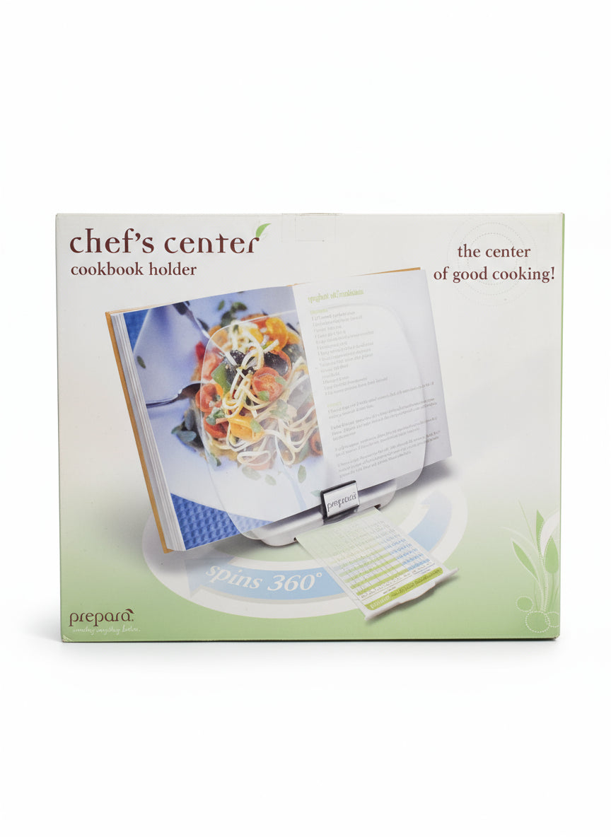 Prepara Chef's Center Cookbook Holder-Like New-Open Box
