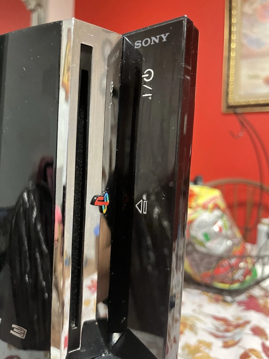 Sony PlayStation 3 Fat PS3 Ceche01 Backwards compatible 80GB black-Used