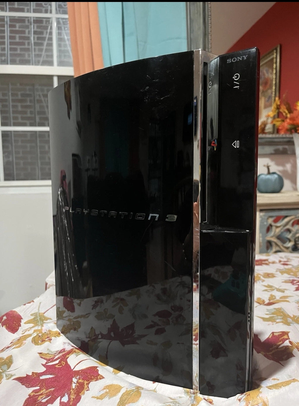 Sony PlayStation 3 Fat PS3 Ceche01 Backwards compatible 80GB black-Used