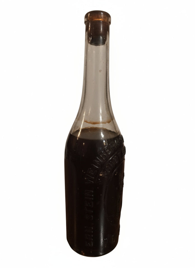 Vintage German Tokay Wine Bottle – Glass (1940s–60s)